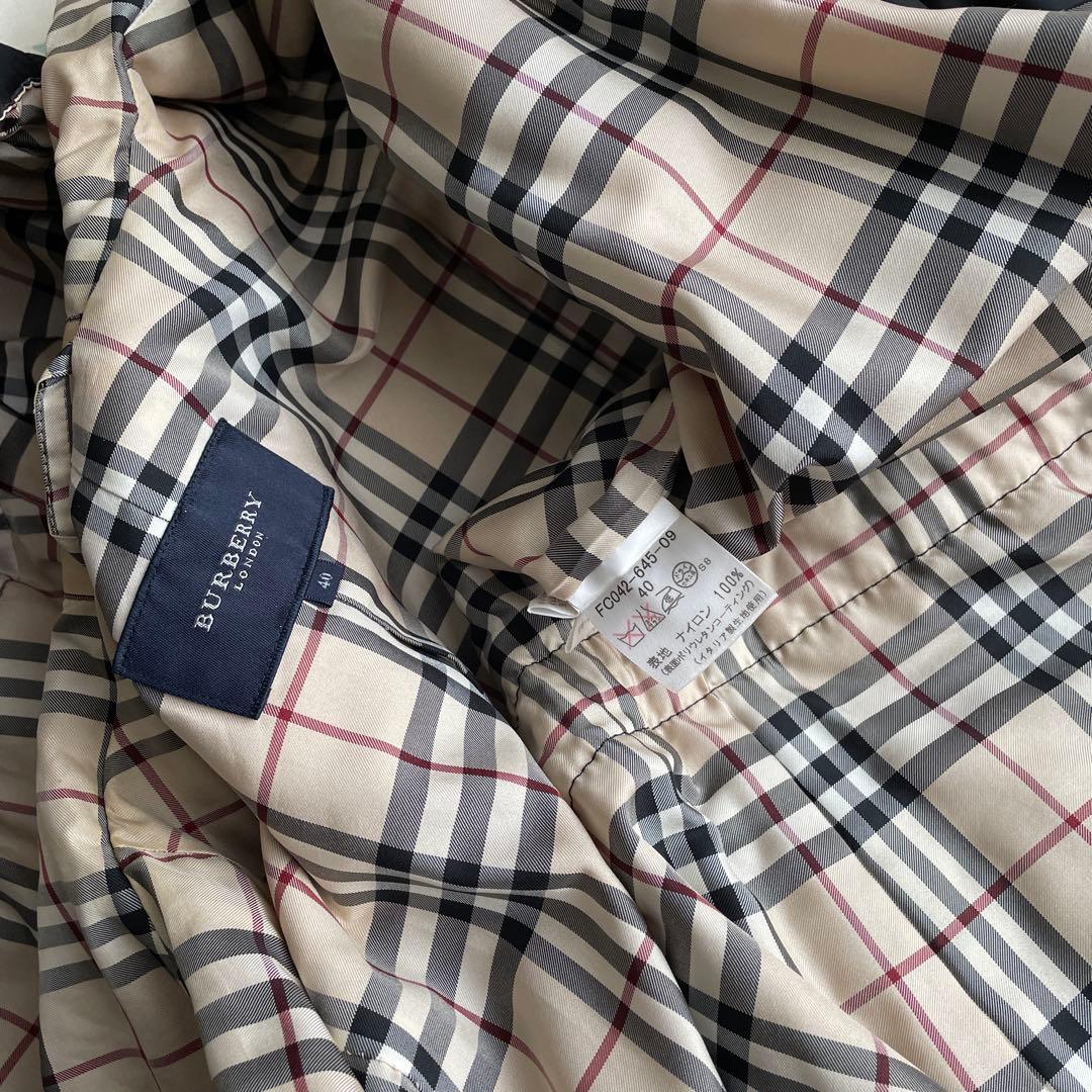 再再値下げしました★バーバリー総裏ノバチェック★ベンチコート