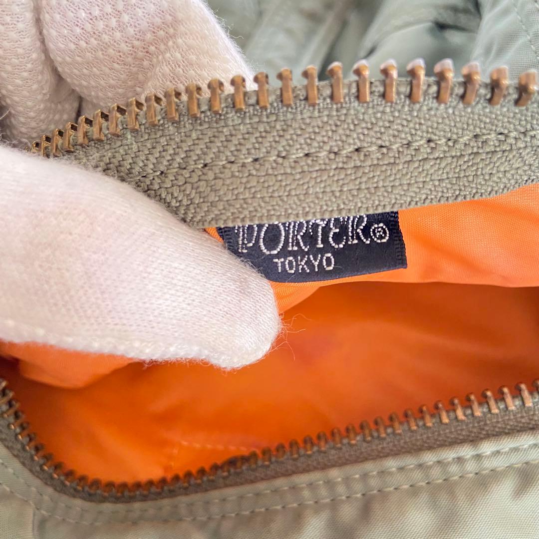 激レア✨PORTER タンカー ハンドバッグ ミニボストン セージ Sサイズ