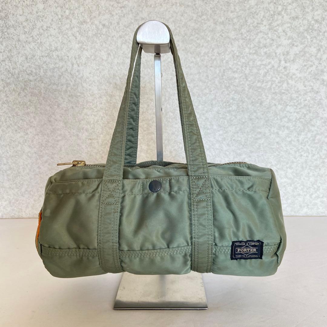 激レア✨PORTER タンカー ハンドバッグ ミニボストン セージ Sサイズ