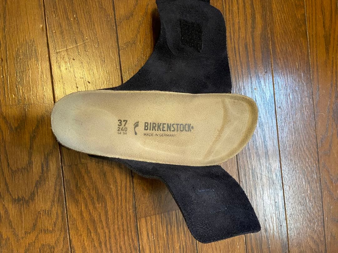 【11/16までSALE】BIRKENSTOCKダークブルーサンダル37