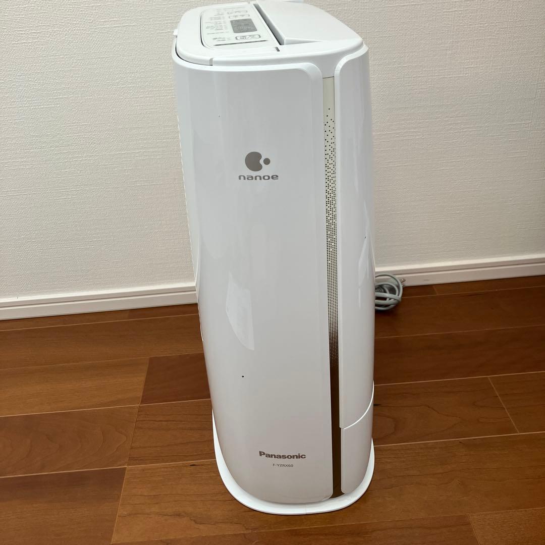パナソニック 衣類乾燥除湿機 ナノイー搭載 デシカント方式 F-YZRX60