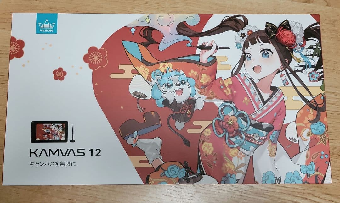 HUION KAMVAS 12 液晶ペンタブレット (ジャンク品)