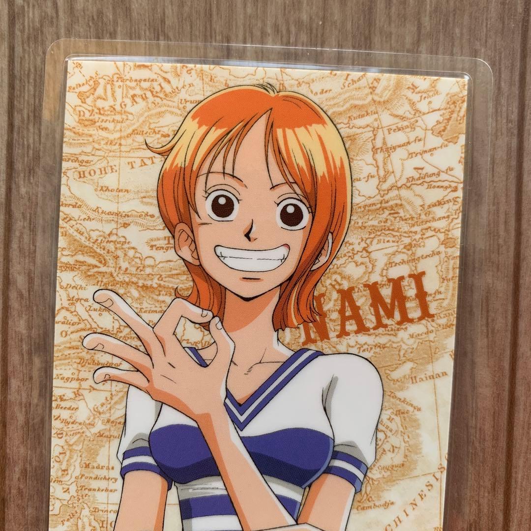ONE PIECE ワンピース ナミ ラミネートカード ラミカ アニメ 東映