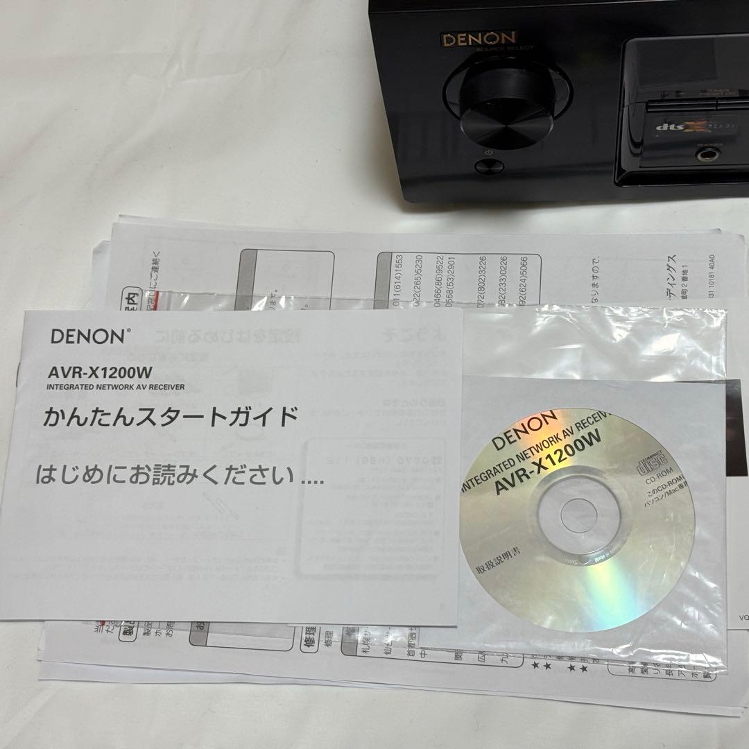DENON AVR-X1200W 7ch AVアンプ