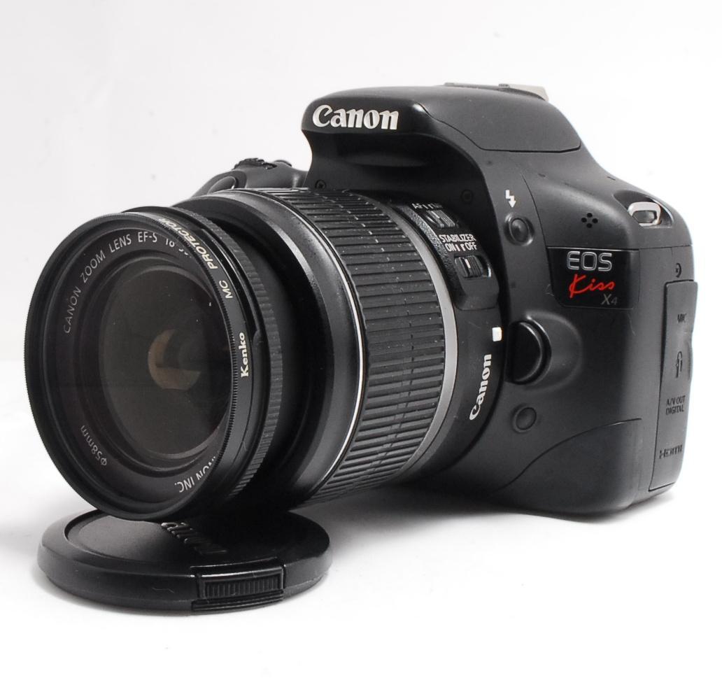 Canon EOS Kiss X4＋18-55mm 標準レンズセット 動作品