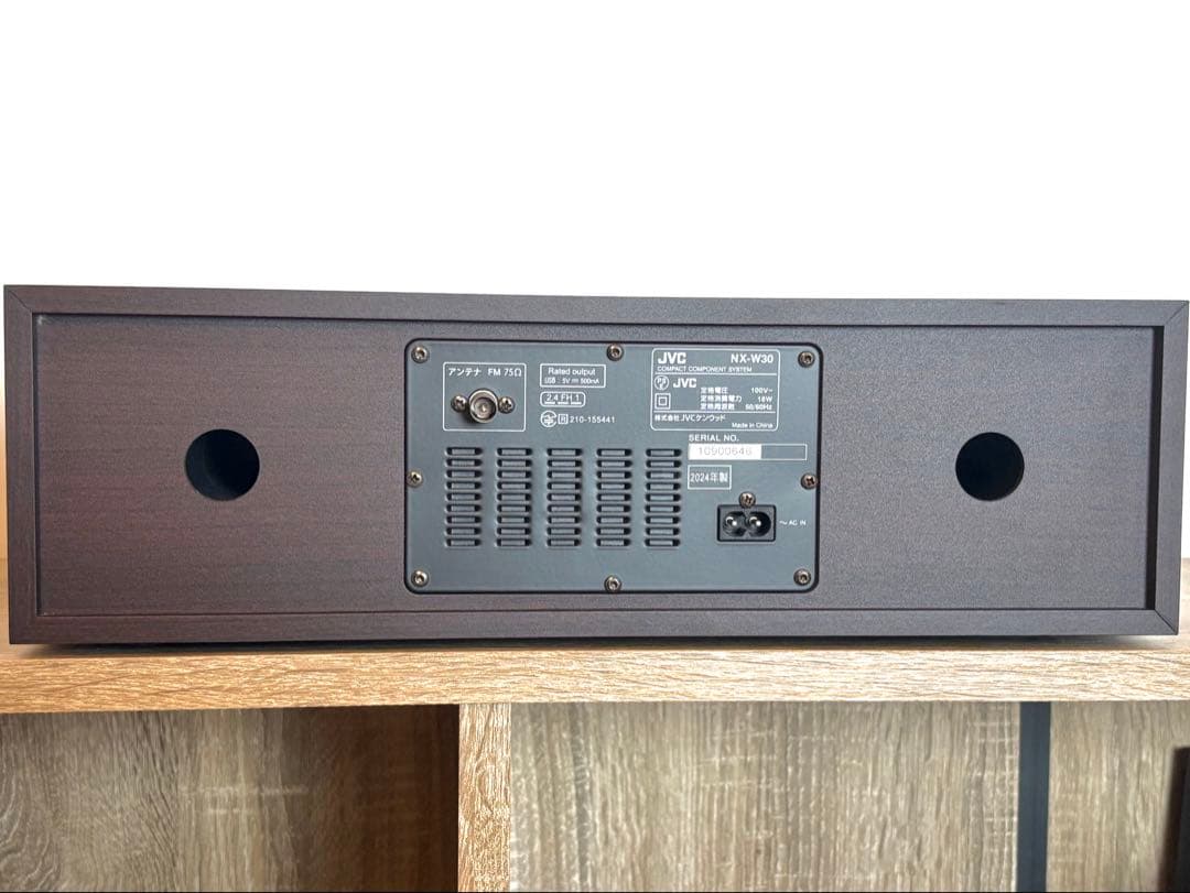 【美品】動作確認済み JVCコンパクトコンポーネントシステム NX-W30