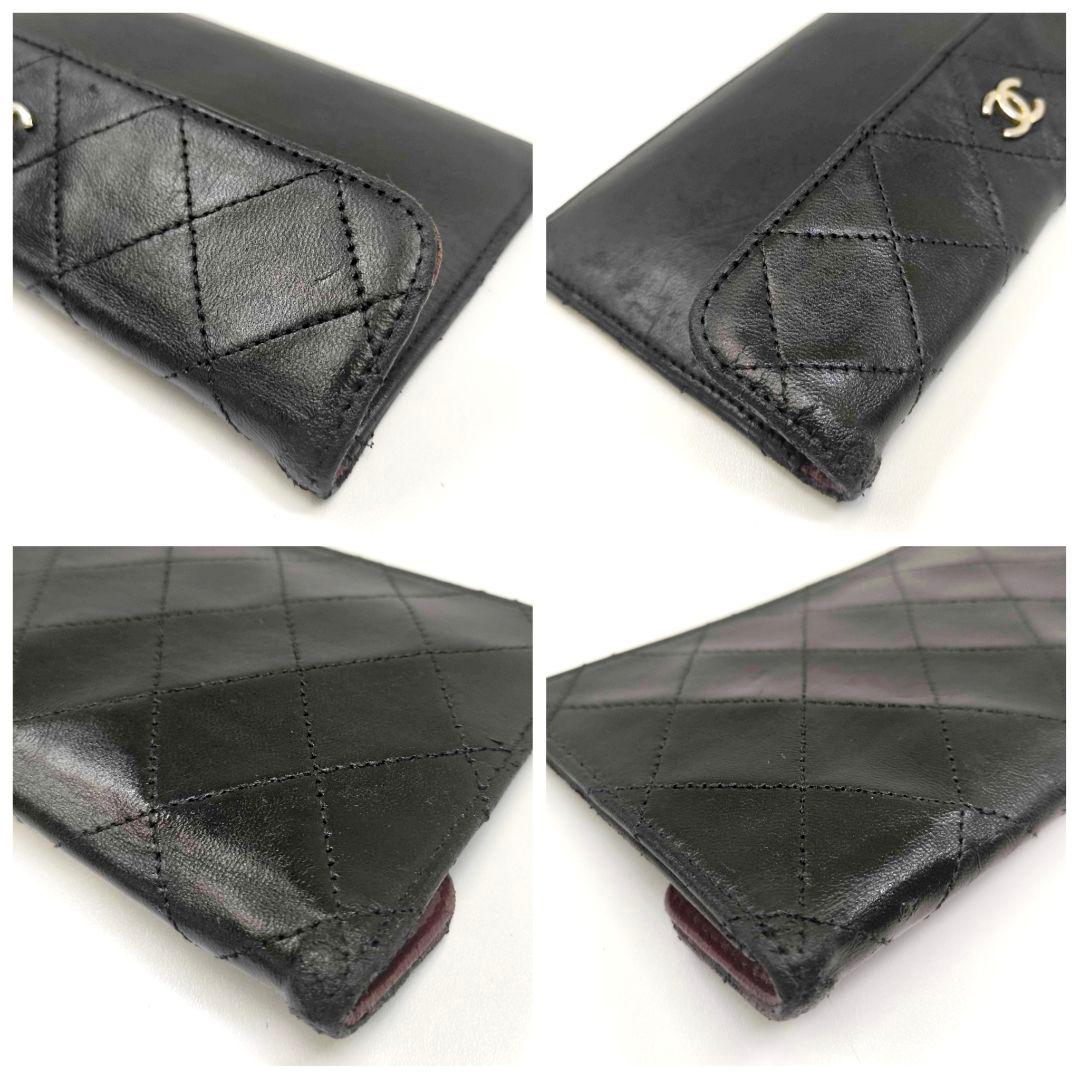 シャネル マトラッセ ラムスキン ミニポーチ CHANEL クラッチバッグ