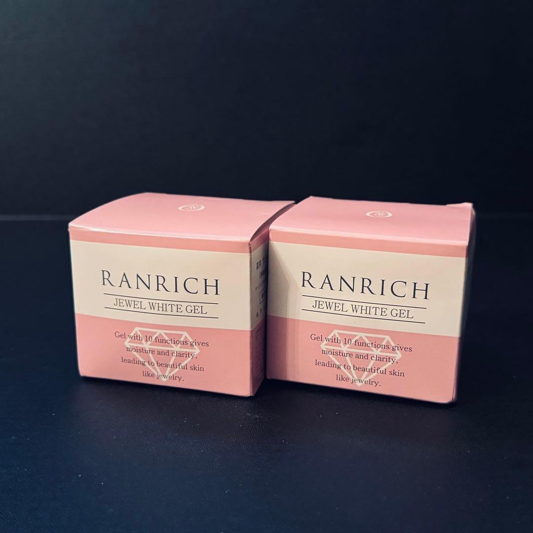【新品未開封】RANRICH ジュエルホワイトジェル 50g×2