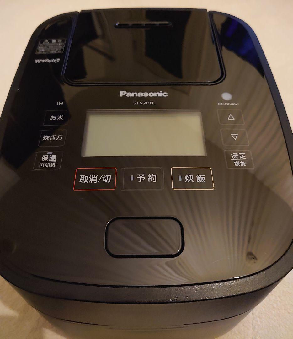 【極美品】 Panasonic パナソニック 炊飯器 SR-VSX108