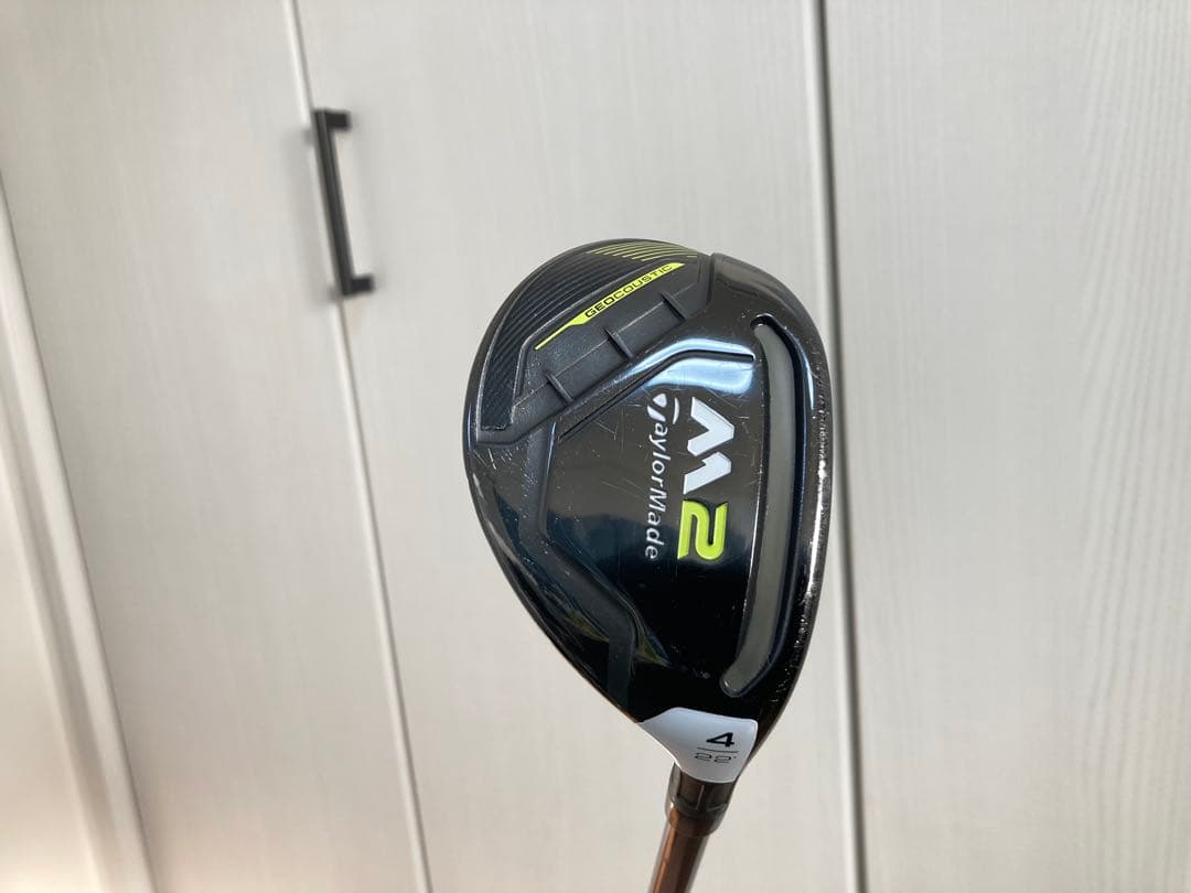 M2 テーラーメイド　ユーティリティ４番、フレックスS、ヘッドカバー付