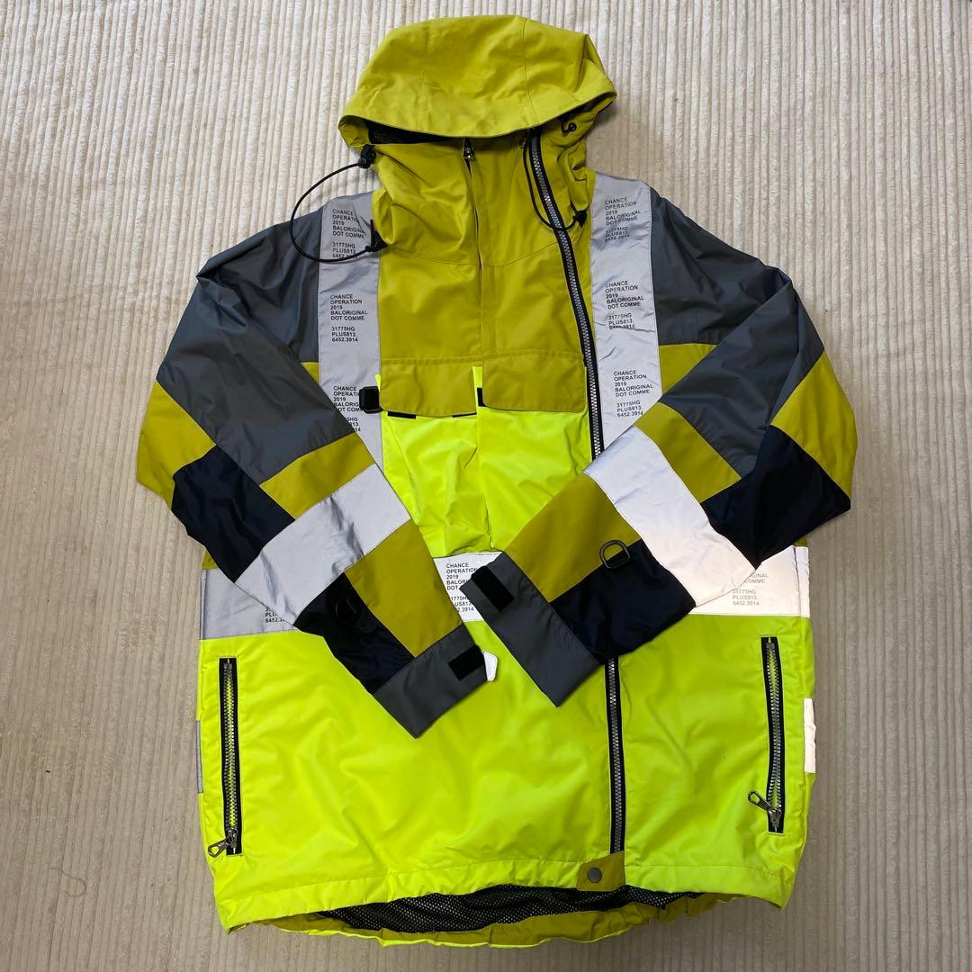 スキー bal 3M TAPED WATER PROOF JACKET Lime