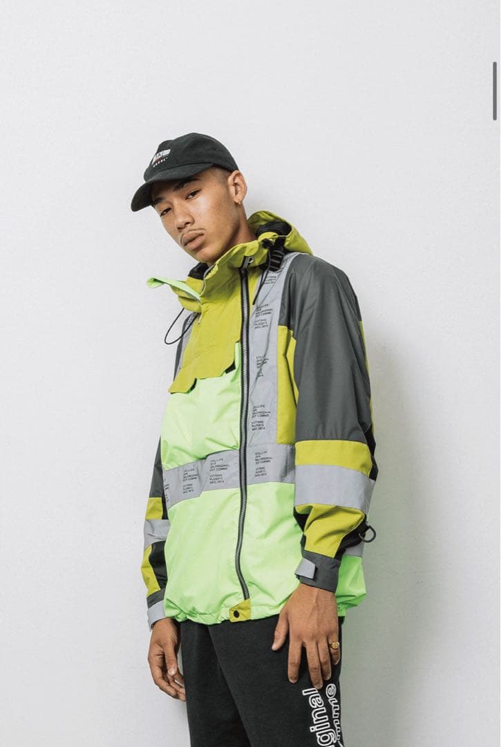 スキー bal 3M TAPED WATER PROOF JACKET Lime