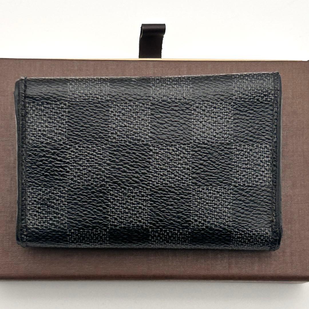 ルイヴィトン ダミエ グラフィット 6連 キーケース ミュルティクレ6