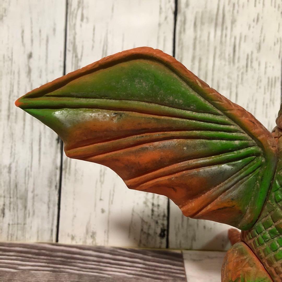 ブルマァク キングギドラ ソフビ フィギュア 破損あり ゴジラ