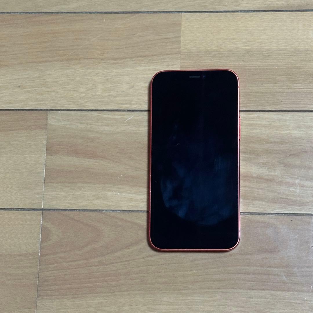 Apple iPhone 12 mini(赤) 64GB 充電ケーブル付き