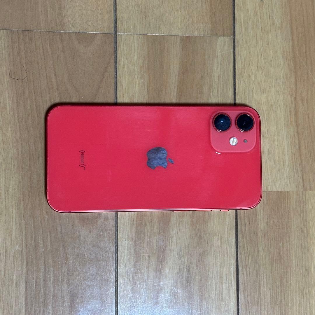 Apple iPhone 12 mini(赤) 64GB 充電ケーブル付き