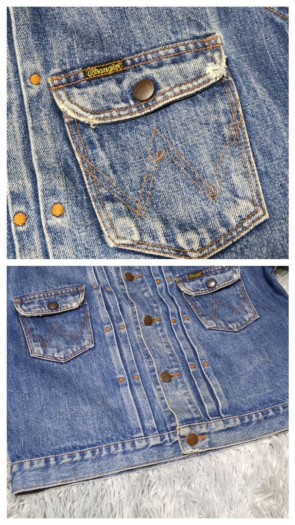 【Wrangler】11MJ☆デニムジャケット☆日本製☆Lサイズ☆90s