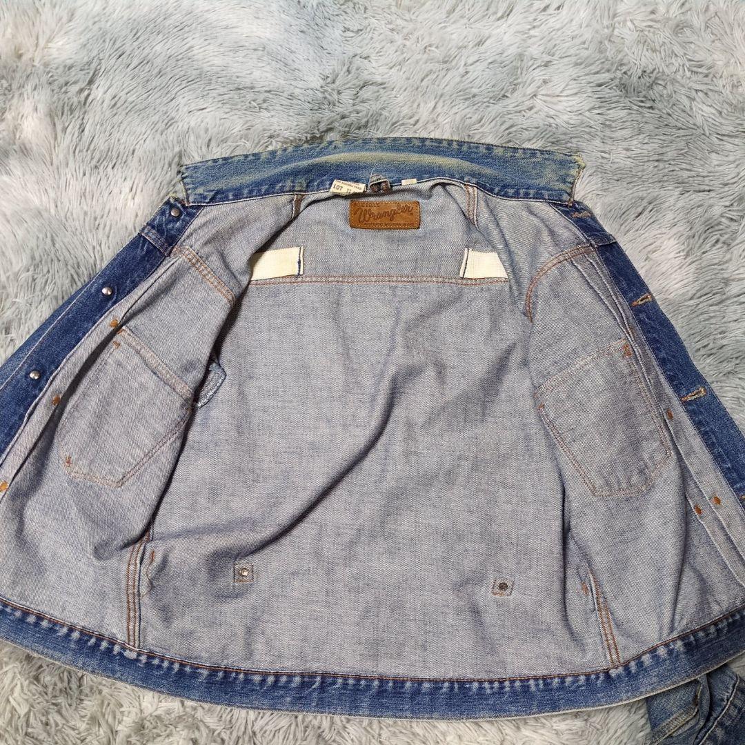 【Wrangler】11MJ☆デニムジャケット☆日本製☆Lサイズ☆90s
