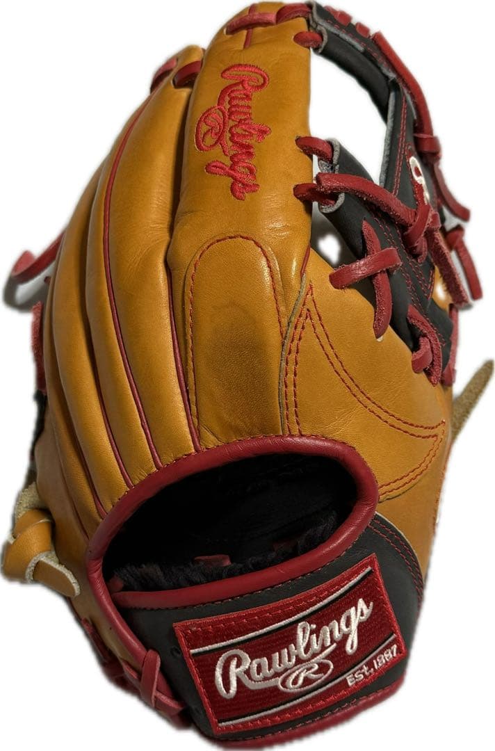 【超美品】Rawlings 高級モデル硬式グローブ