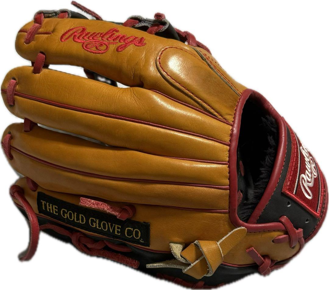 【超美品】Rawlings 高級モデル硬式グローブ