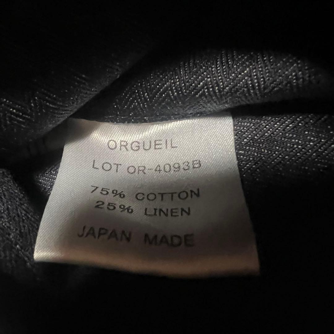 ORGUEILオルゲイユ　デニムジャケット　カバーオール XL 42