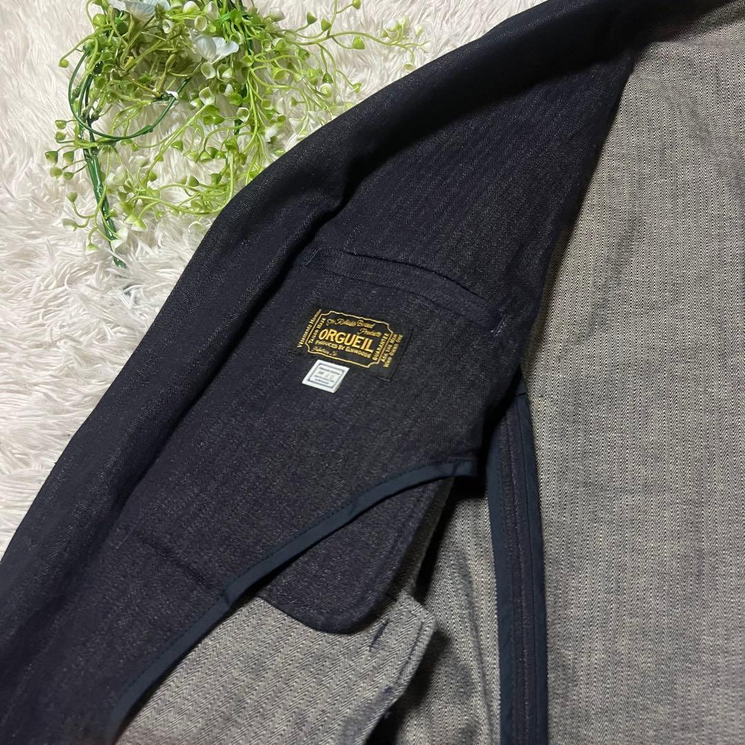 ORGUEILオルゲイユ　デニムジャケット　カバーオール XL 42