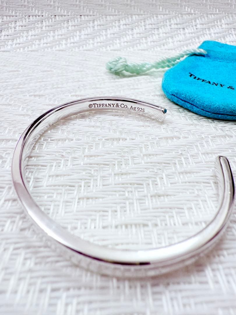 ティファニー TIFFANY&Co 1837 カフ ナロー バングル 925