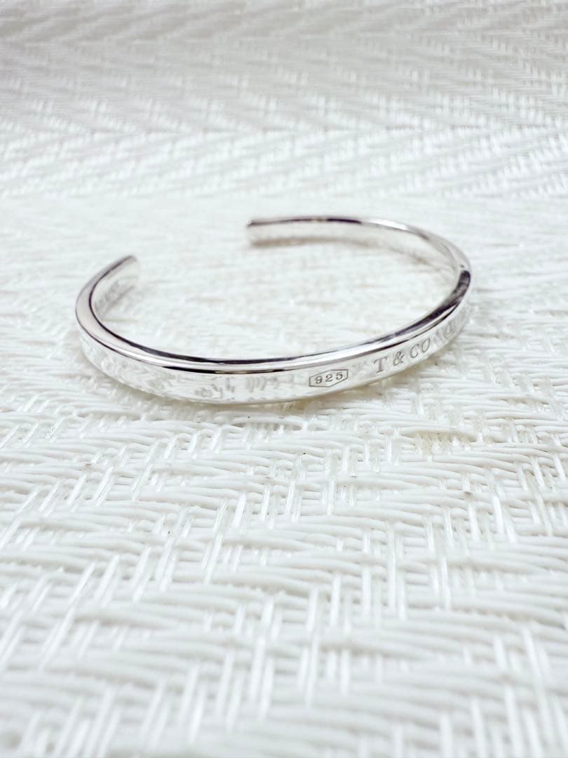 ティファニー TIFFANY&Co 1837 カフ ナロー バングル 925