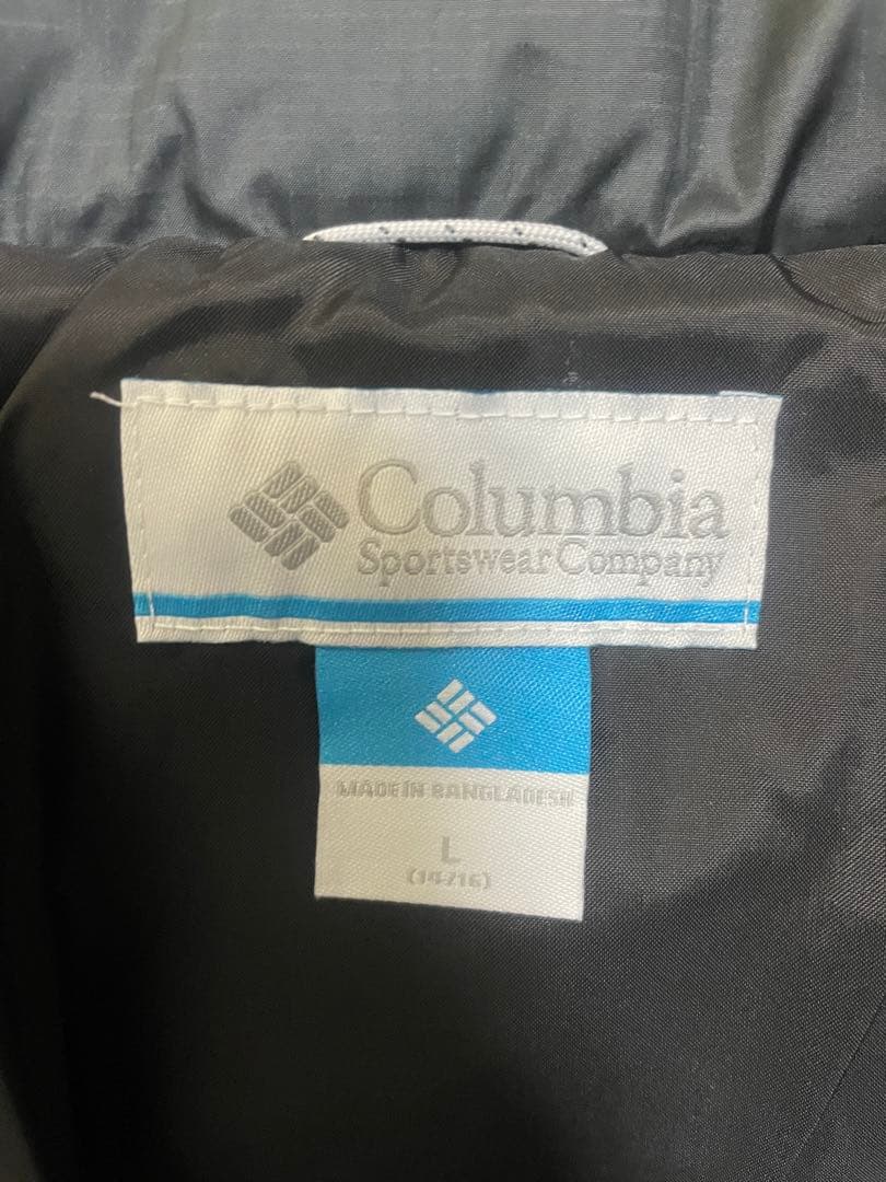 Columbia ダウンジャケット L ホワイト・ネイビー