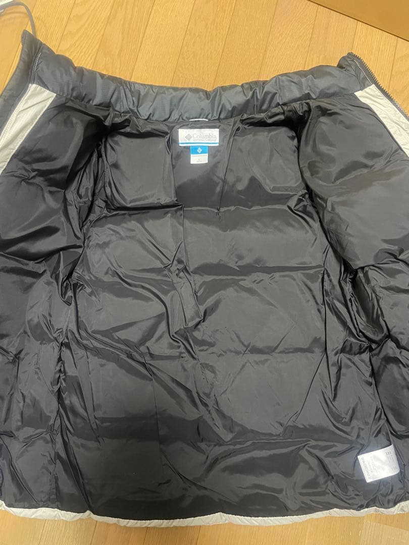 Columbia ダウンジャケット L ホワイト・ネイビー