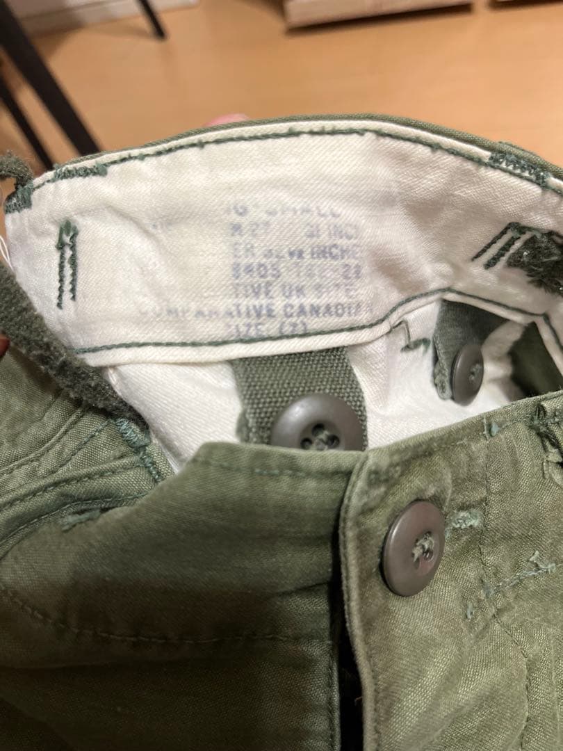 m65 ミリタリー　カーゴパンツ　70s ？