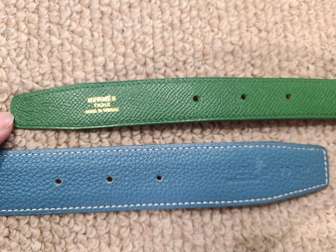 HERMES H型バックル ベルト 2本セット