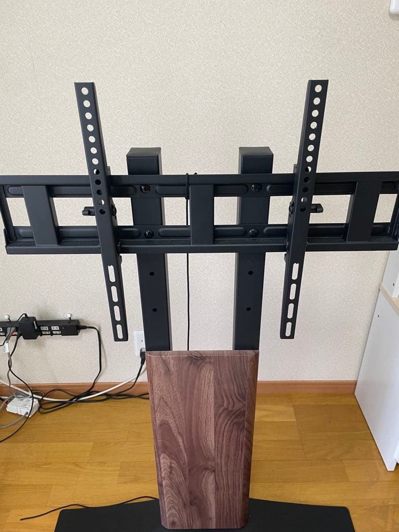 美品！朝日木材加工　壁掛け風　テレビスタンド　壁よせ