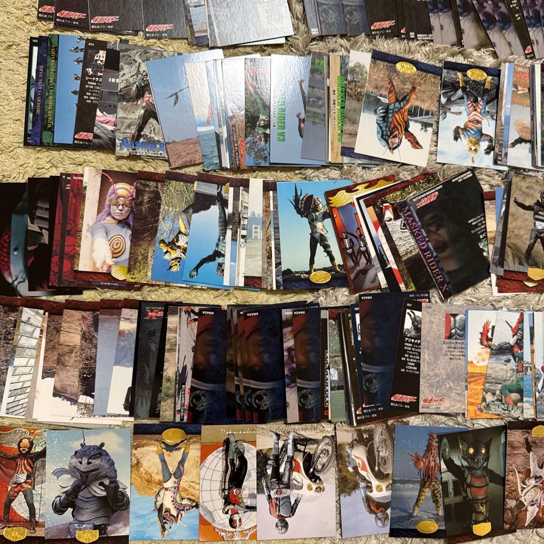 仮面ライダー　アマダ　トレーディングコレクション　600枚以上【5486