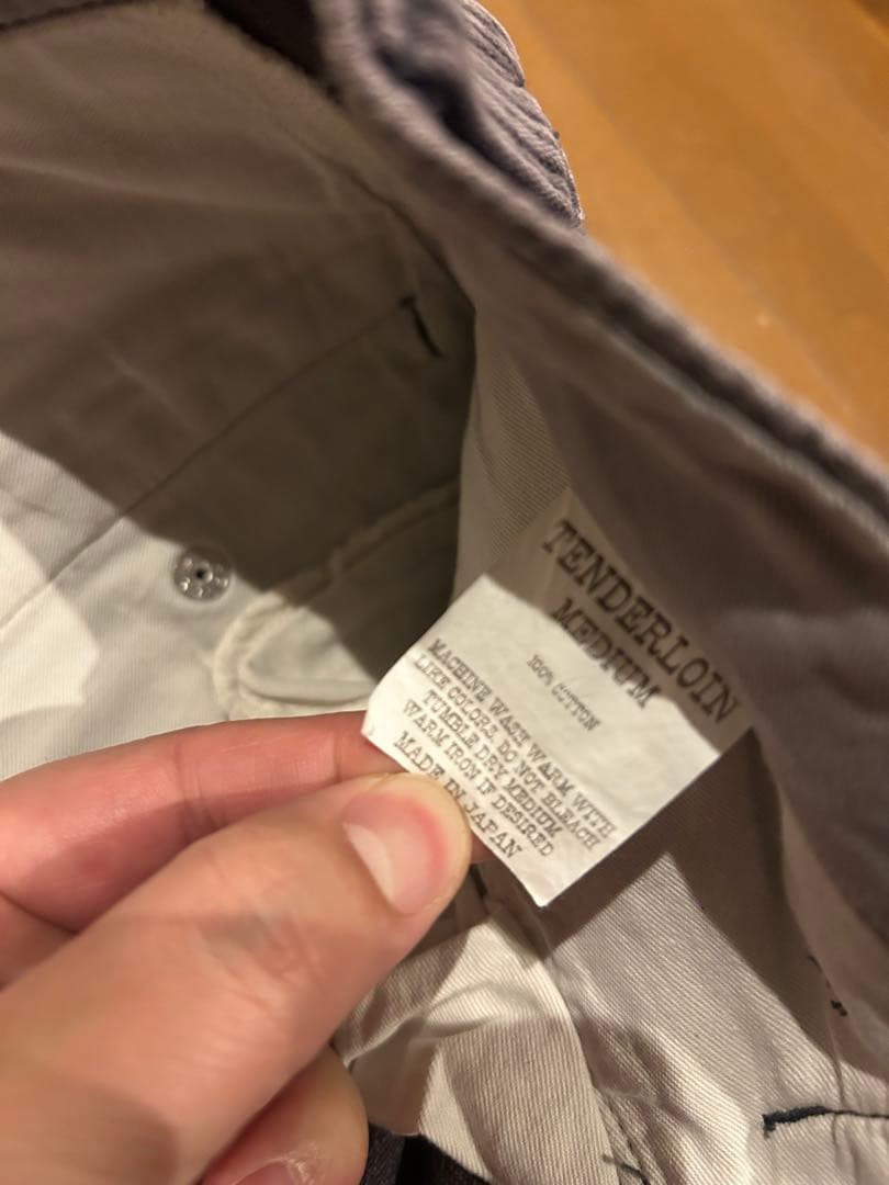 希少テンダーロインtenderloinチノパン ストレートフィット