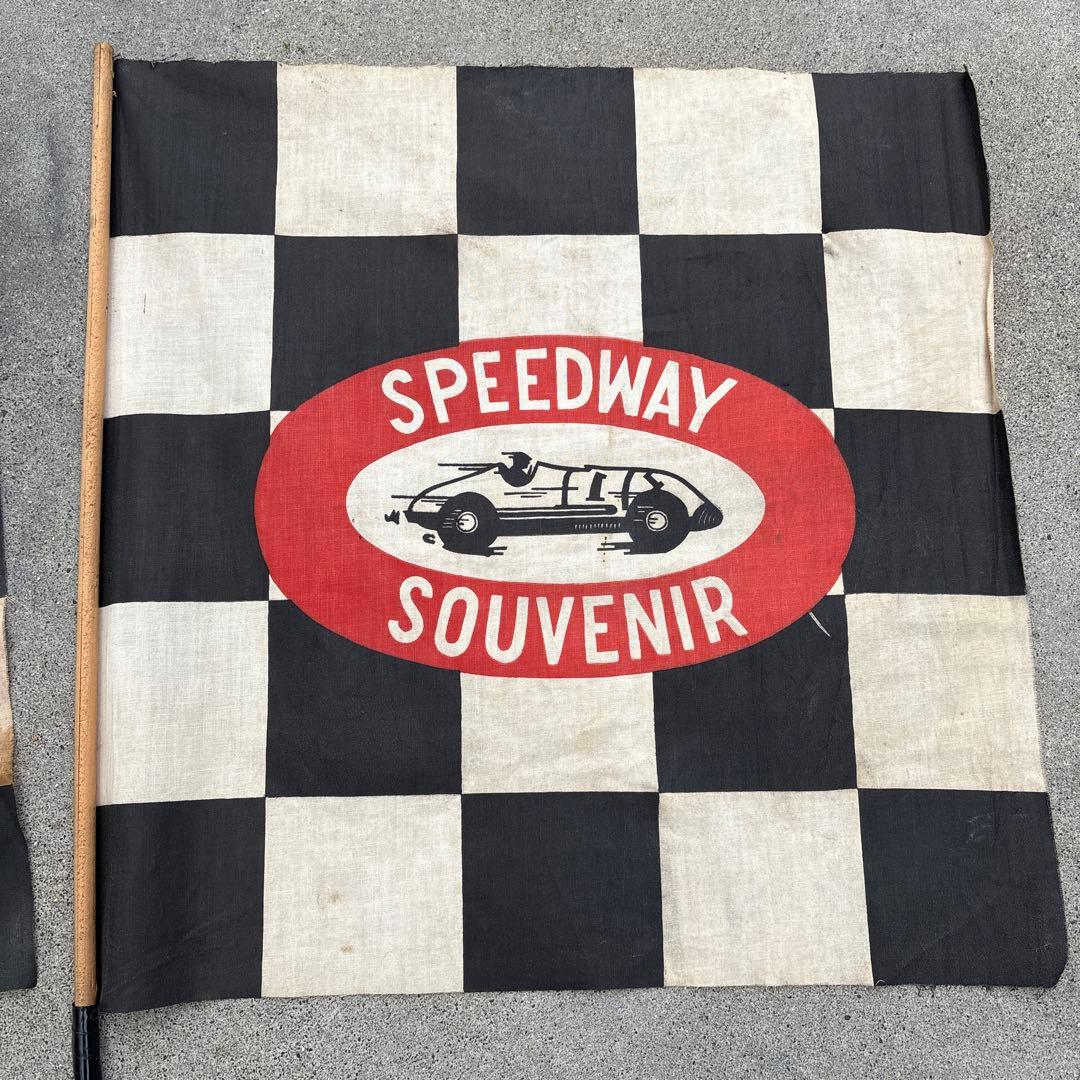 インディアナポリス500 フラッグセット　チェッカーフラッグ　スーベニア