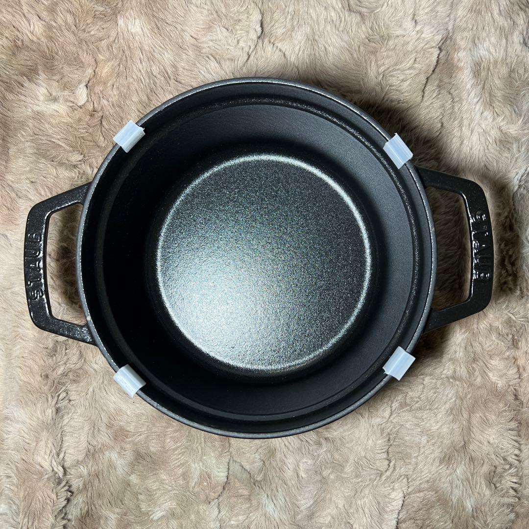 staub ストウブ ピコ ココット ラウンド ブラック 20cm IH対応