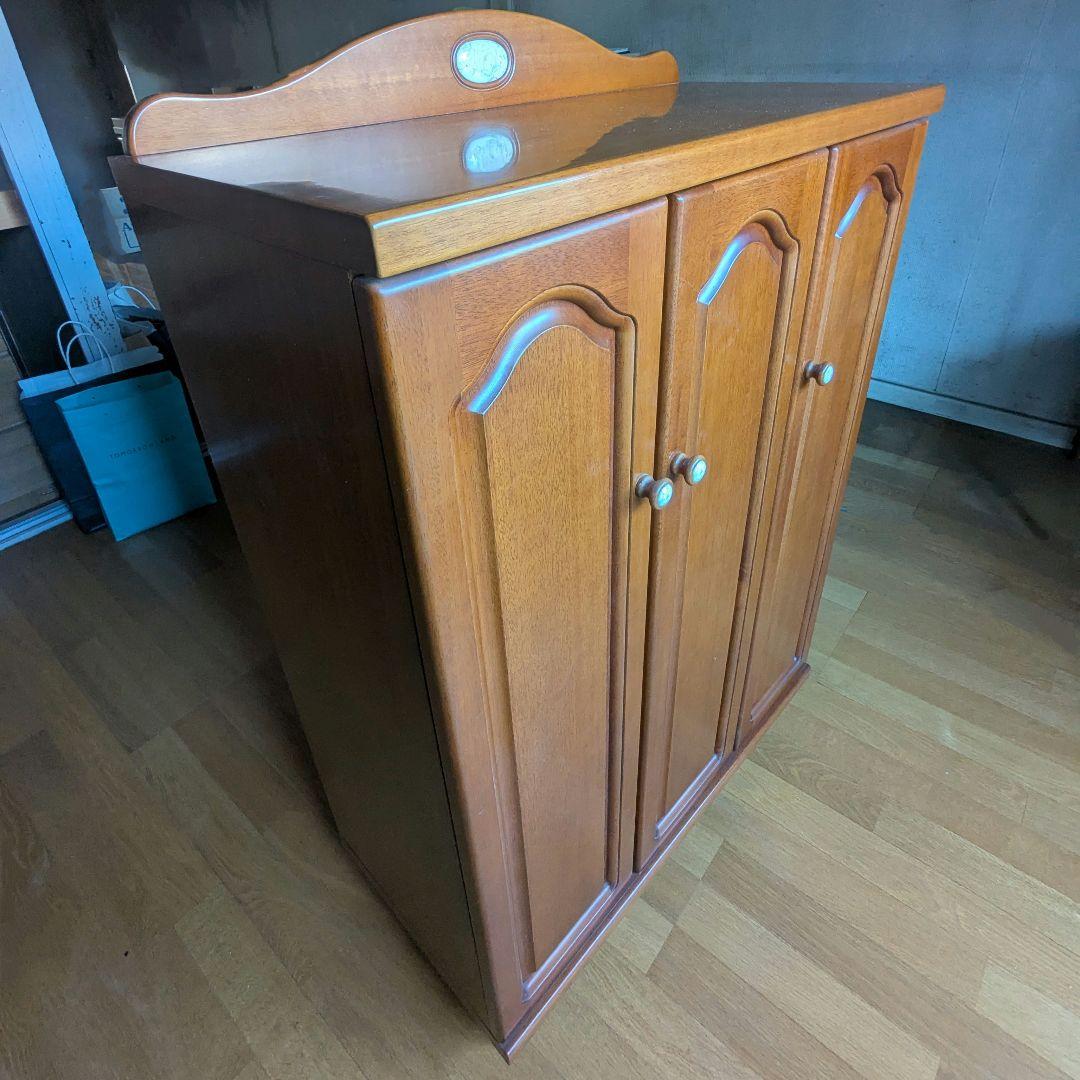 シューズラック 木製 アンティーク 靴箱 収納棚