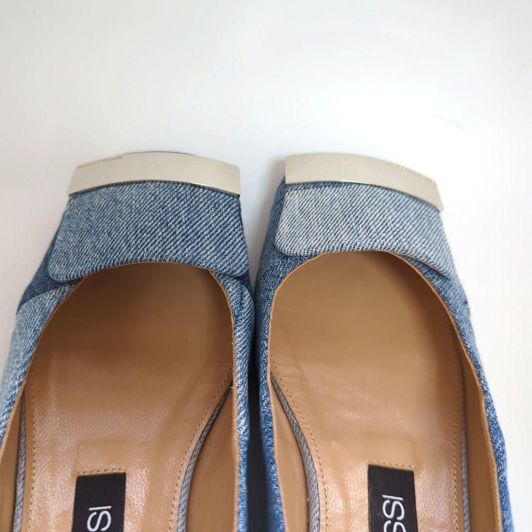 未使用級✨sr1 Sergio Rossi バレリーナ フラットシューズ 限定品