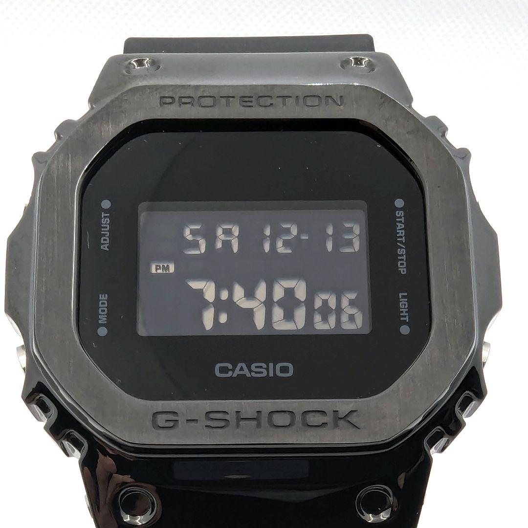 【稼働】CASIO G-SHOCK スクエア メンズ ブラック 腕時計