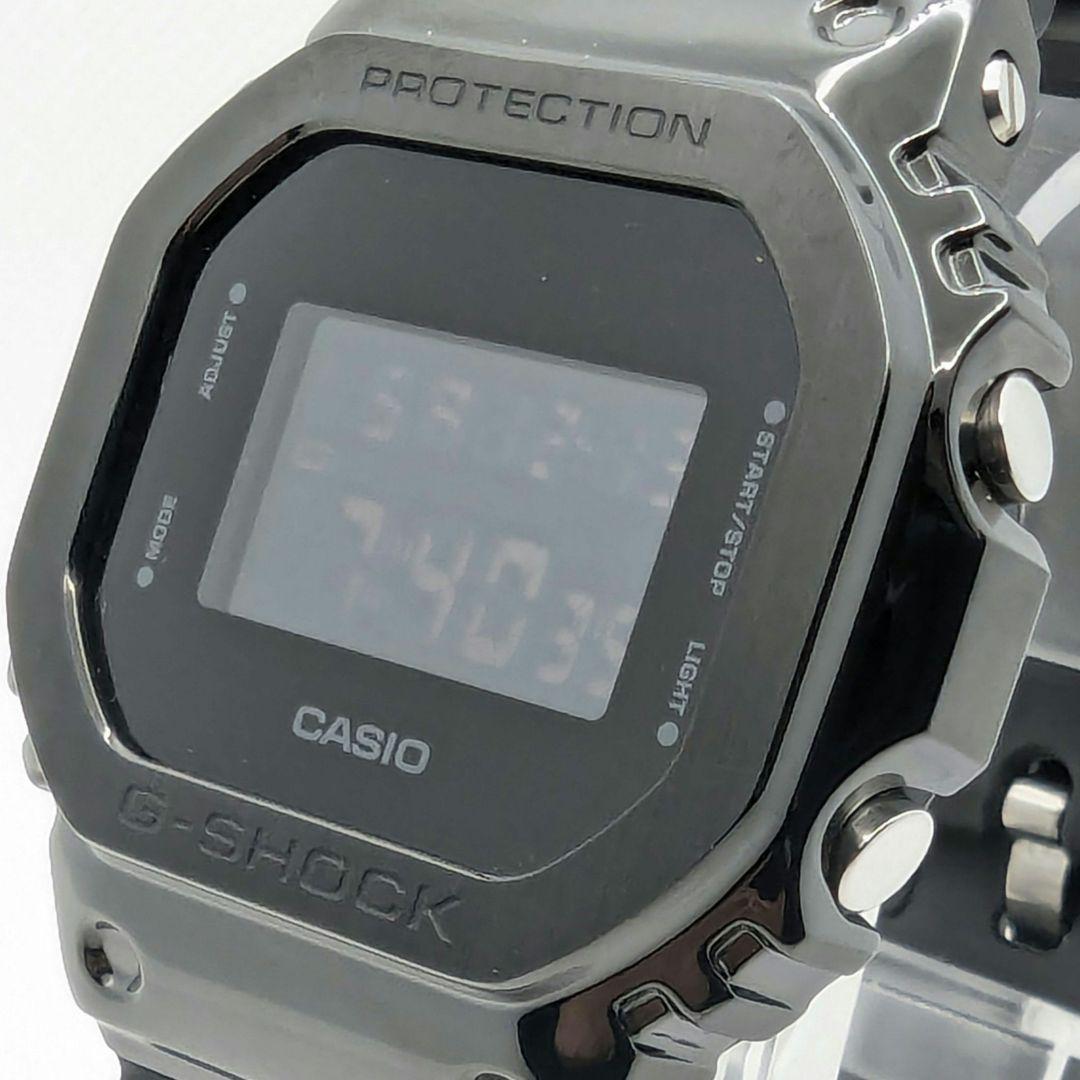 【稼働】CASIO G-SHOCK スクエア メンズ ブラック 腕時計
