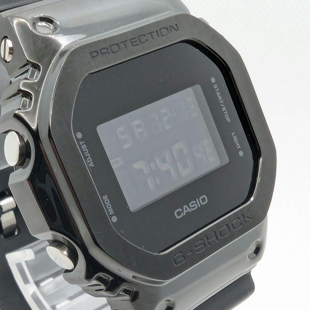 【稼働】CASIO G-SHOCK スクエア メンズ ブラック 腕時計