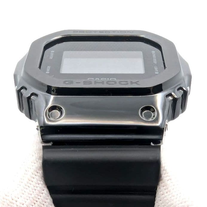 【稼働】CASIO G-SHOCK スクエア メンズ ブラック 腕時計