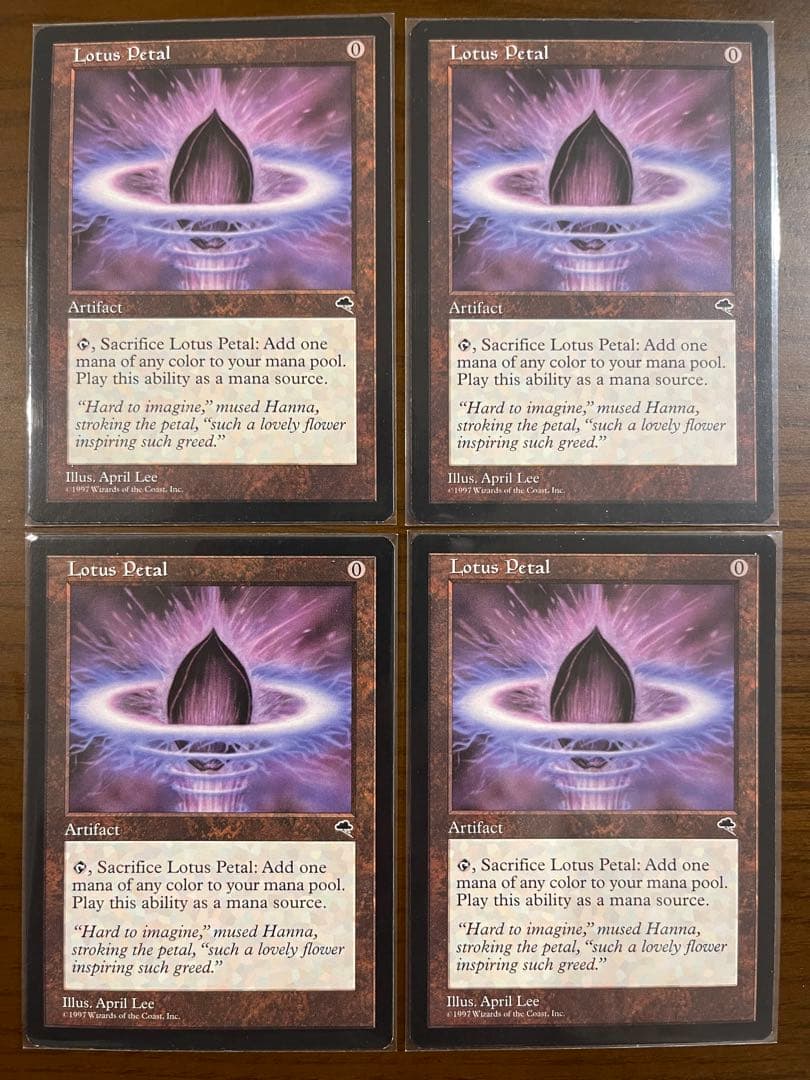 睡蓮の花びら/Lotus Petal 4枚　TMP