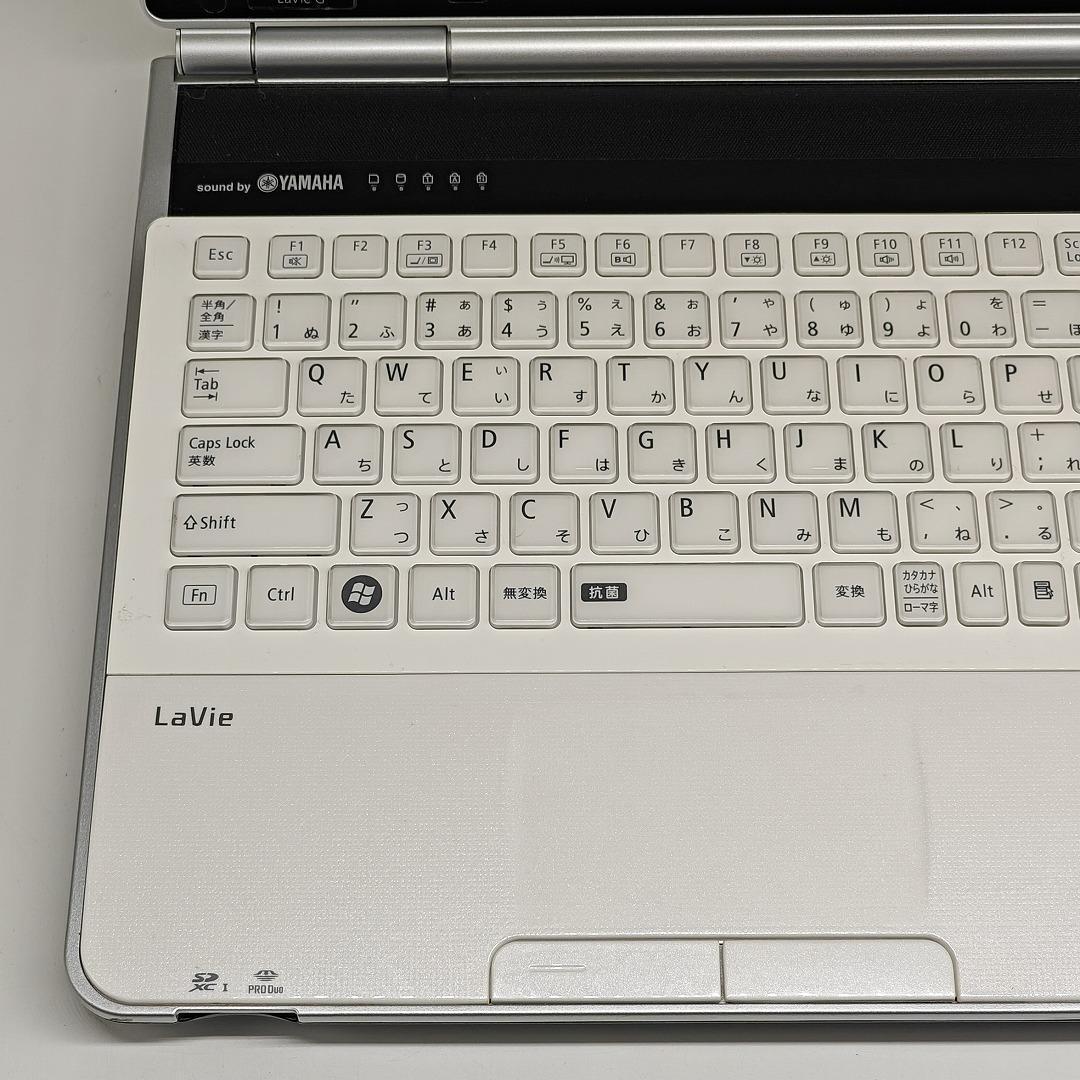 【NEC】爆速i7 SSD256GB 16GB ホワイト オフィス付きノートPC