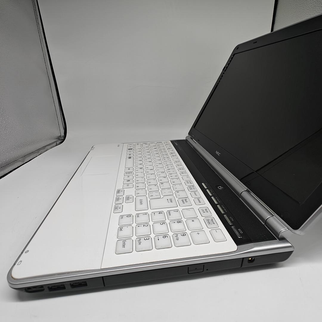 【NEC】爆速i7 SSD256GB 16GB ホワイト オフィス付きノートPC