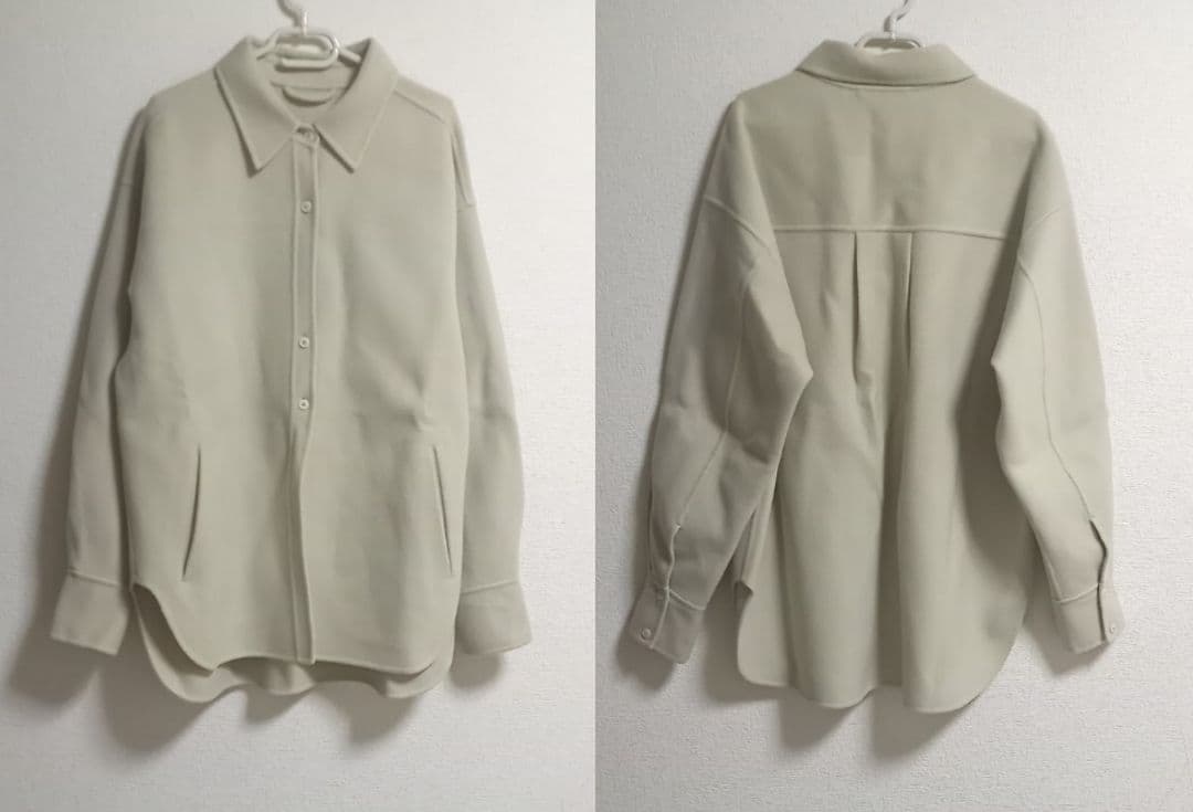 TODAYFUL Wool Shirts Jacket セージグリーン 36