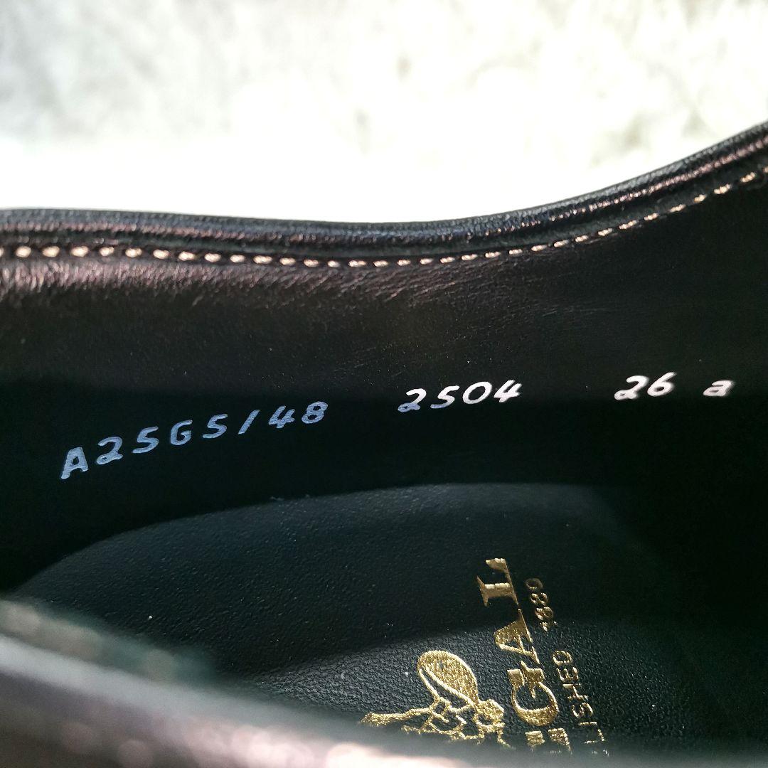 【極美品】REGAL　リーガル　プレーントゥ　2504　ブラック　26cm