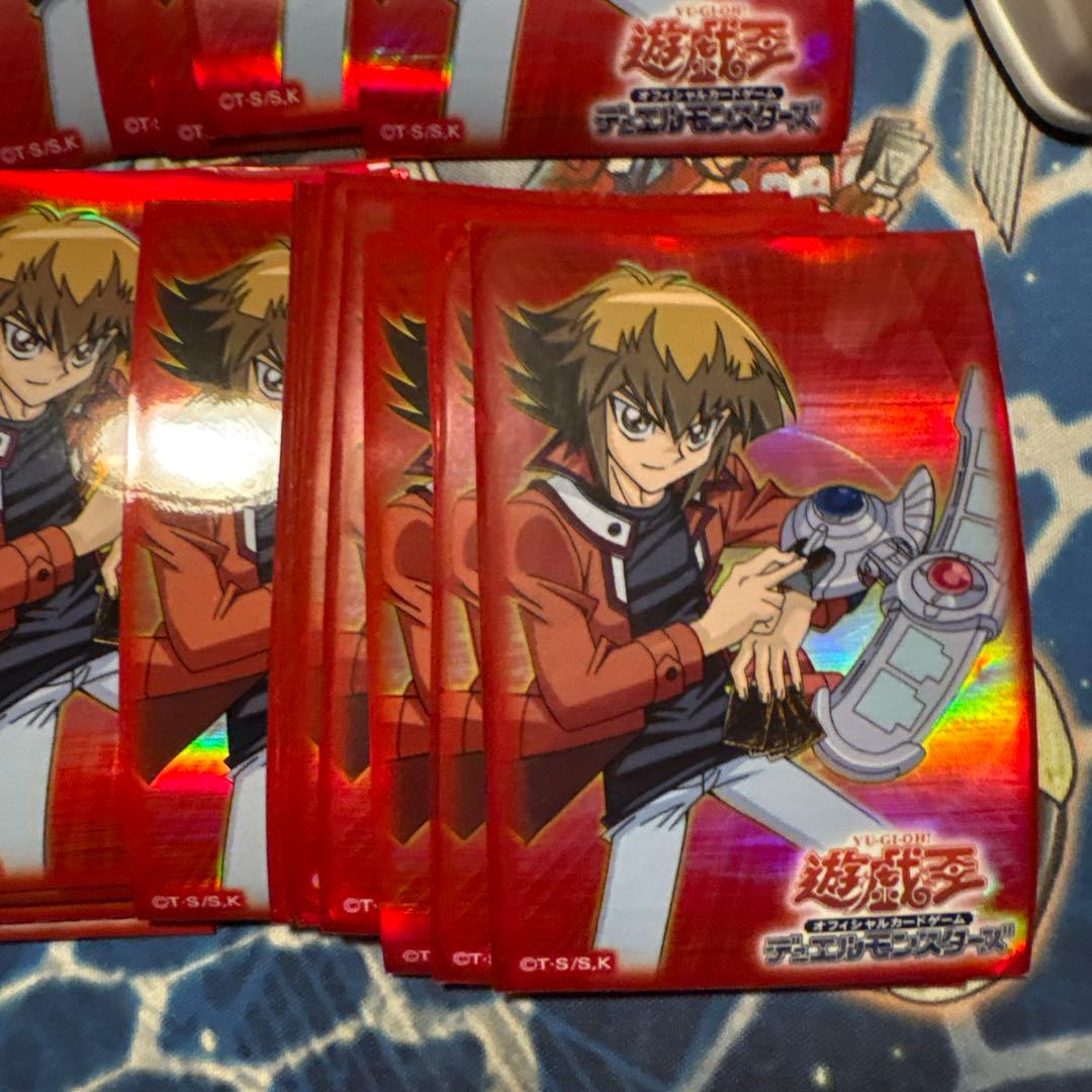 遊戯王　遊城十代　スリーブ　初期　63枚