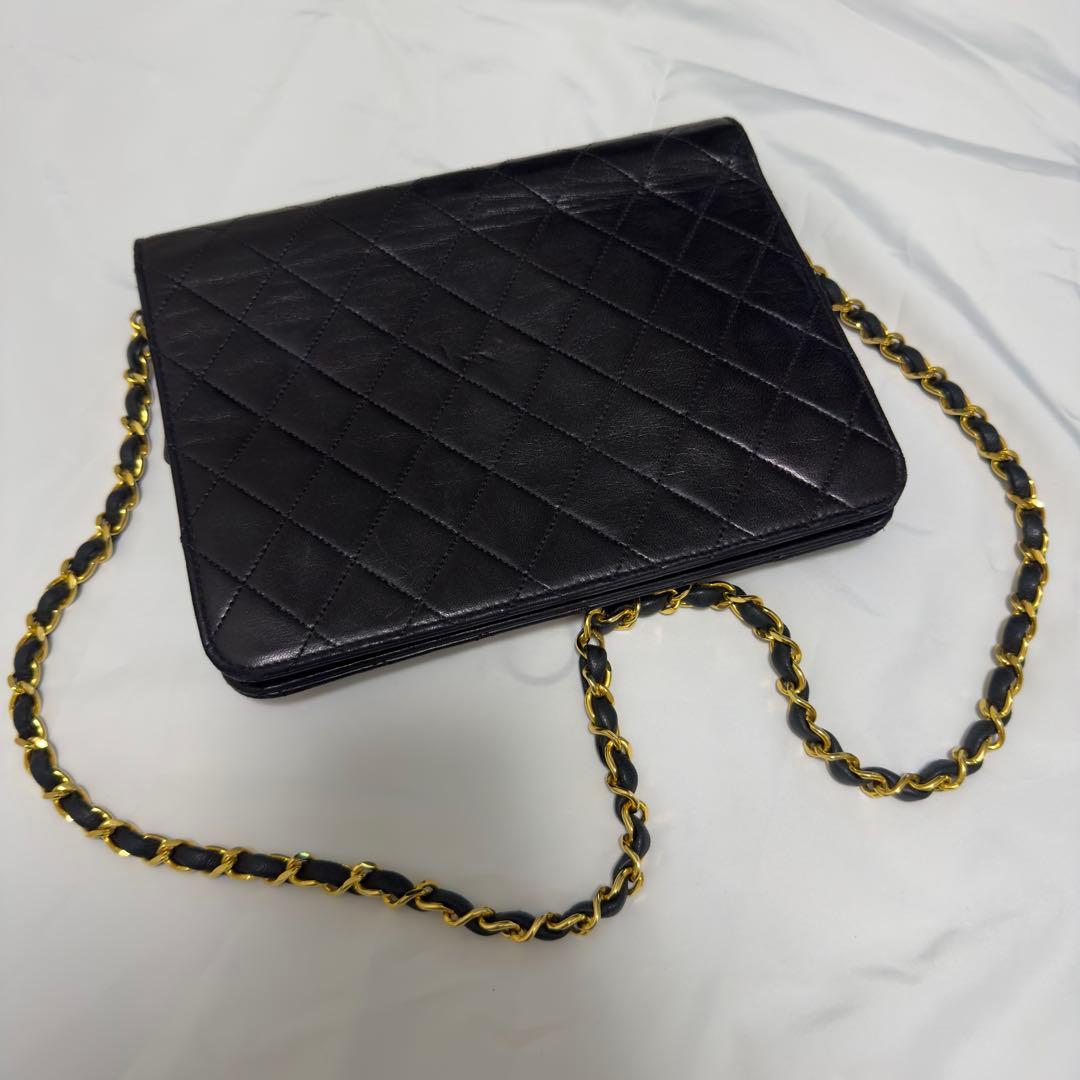 o*a様 【希少】シャネル マトラッセ チェーン 正規品 プッシュロック ショル